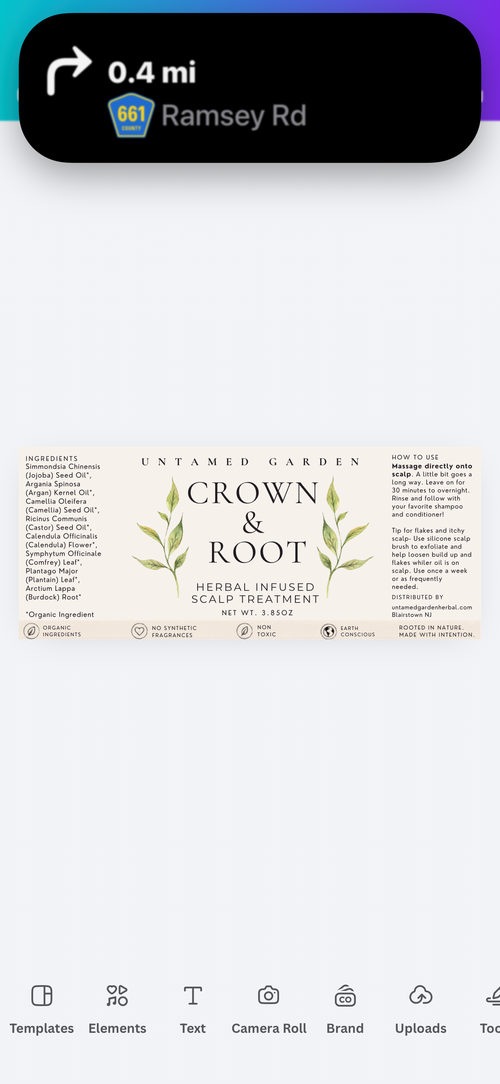 Crown & Root Herbal Scalp Treatment