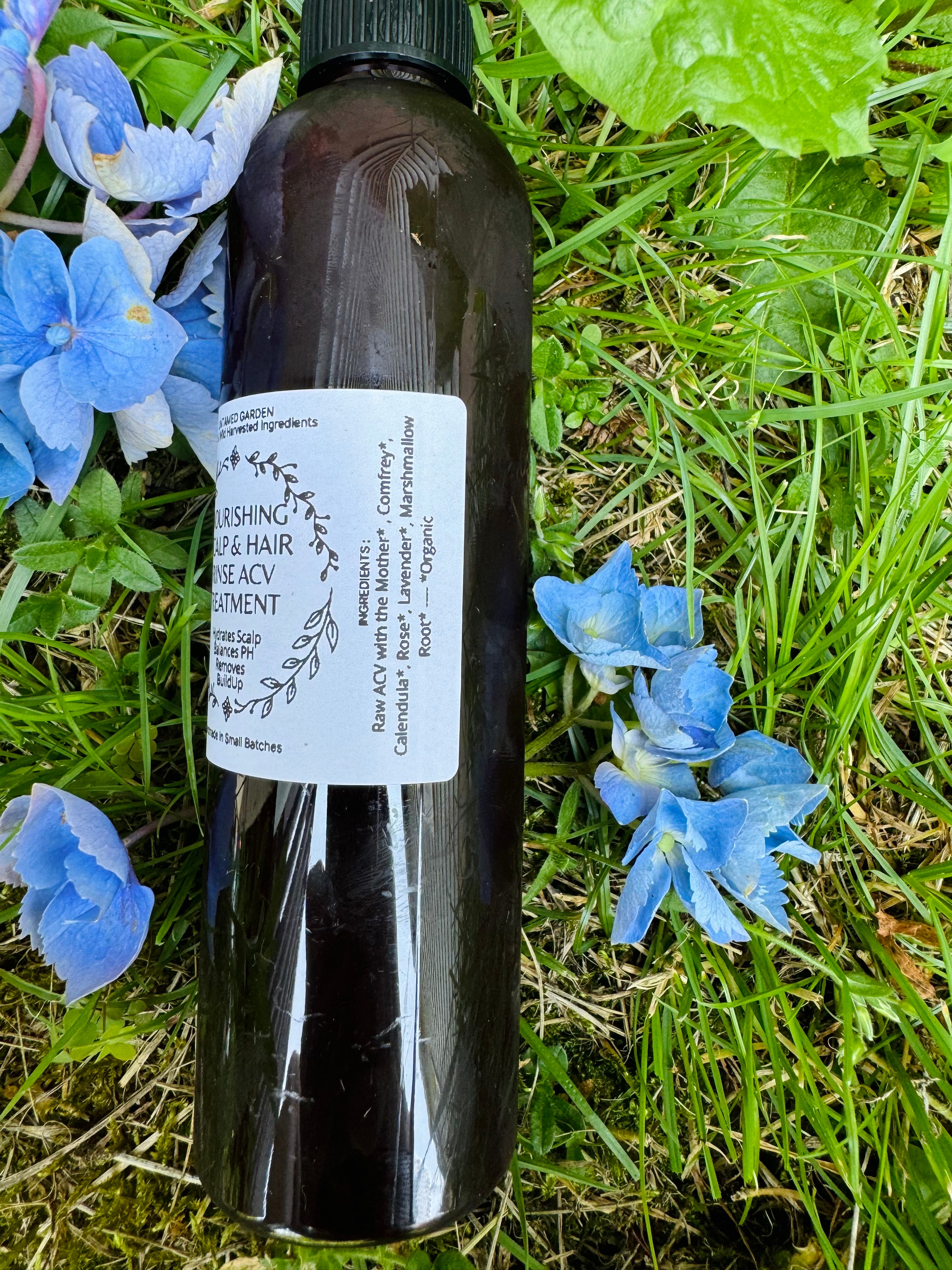 Nourishing Scalp & Hair Rinse ACV treatment