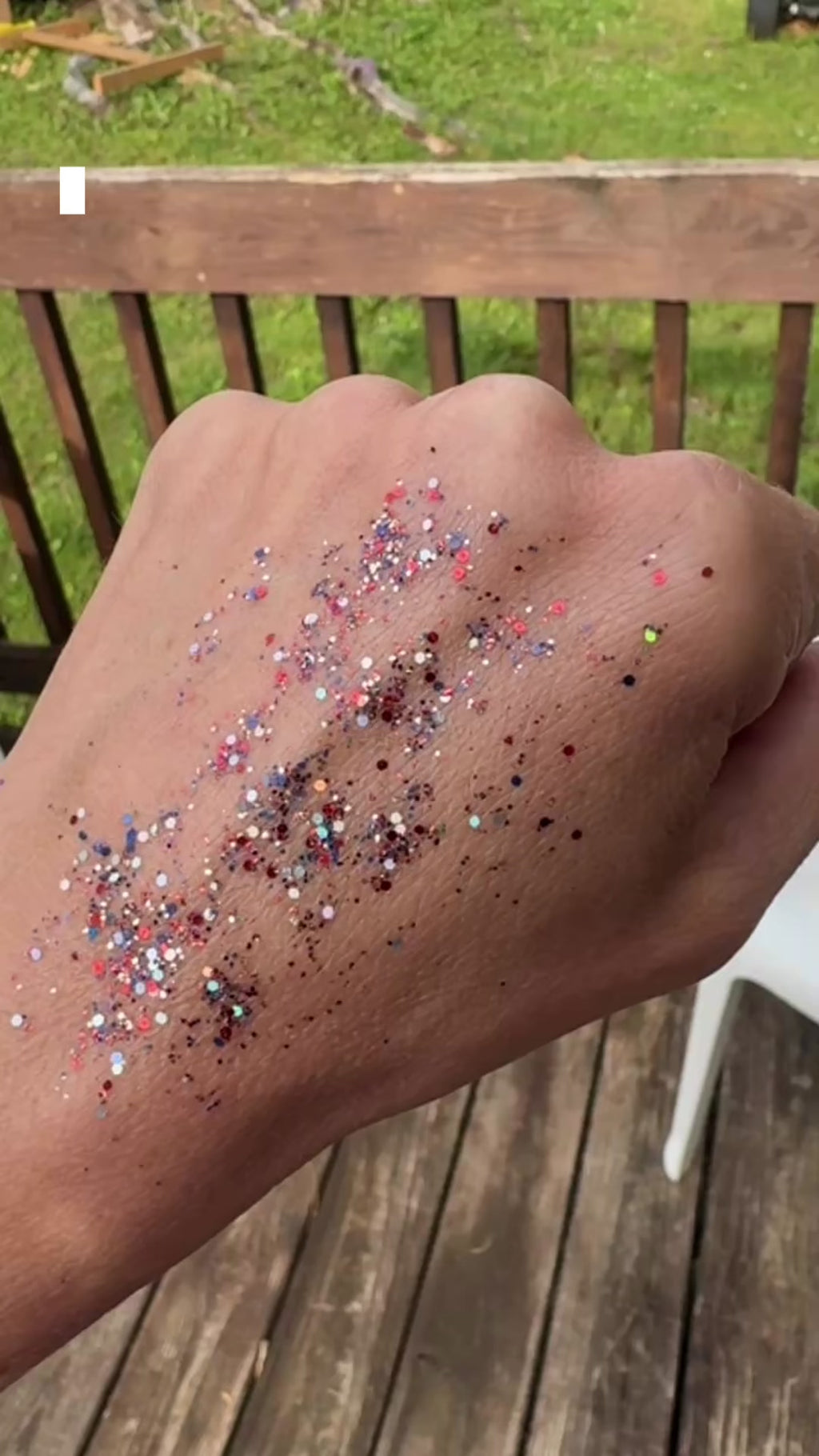 Patriotic Sparkle Glitter Gel